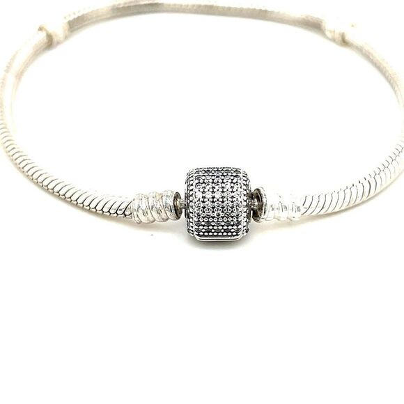Pandora Pave Cz Clasp Bracelet - Picture 2 of 4